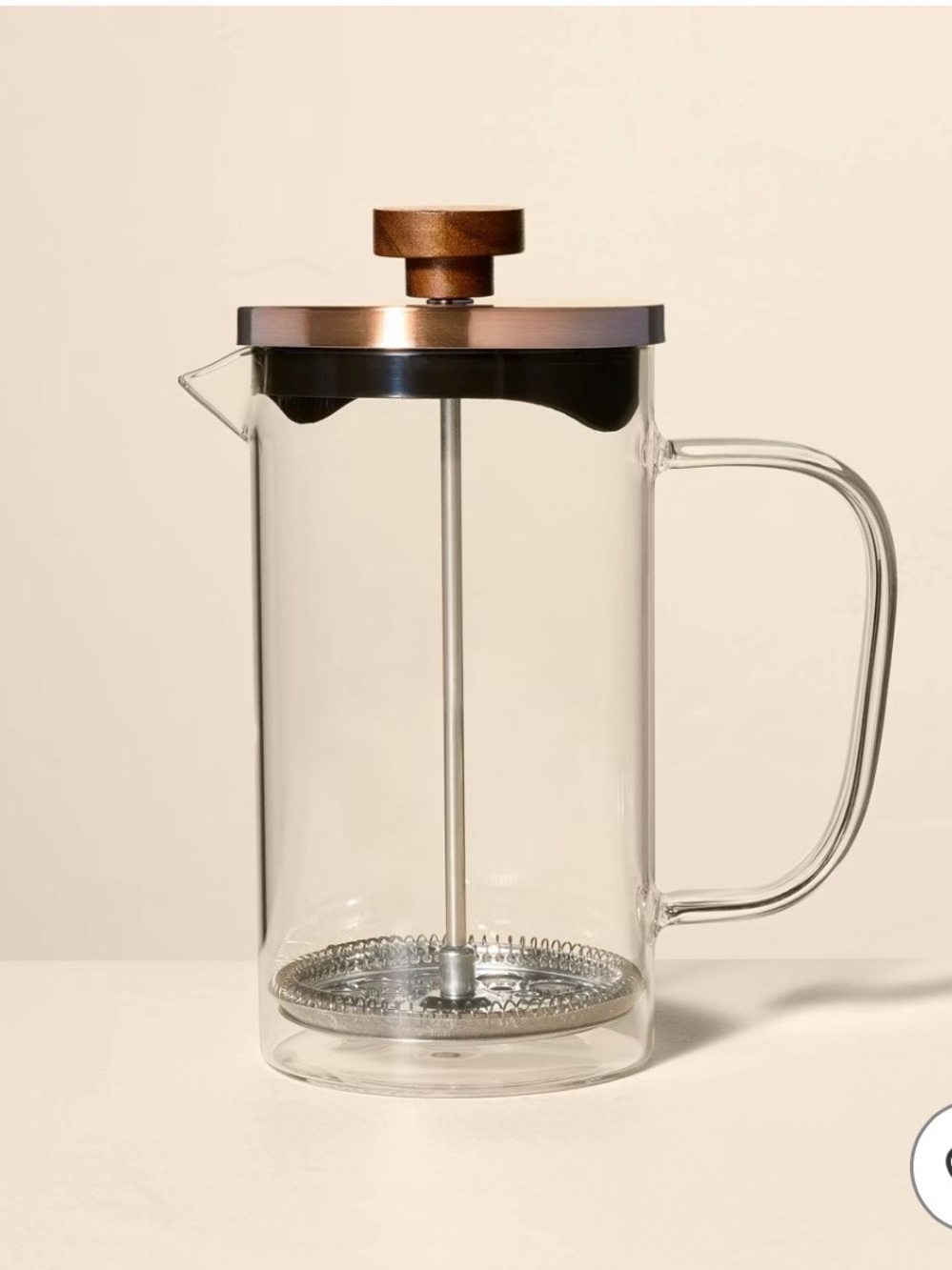 4cup French Press Coffee Maker - Hearth & Hand™ with Magnolia New no Box